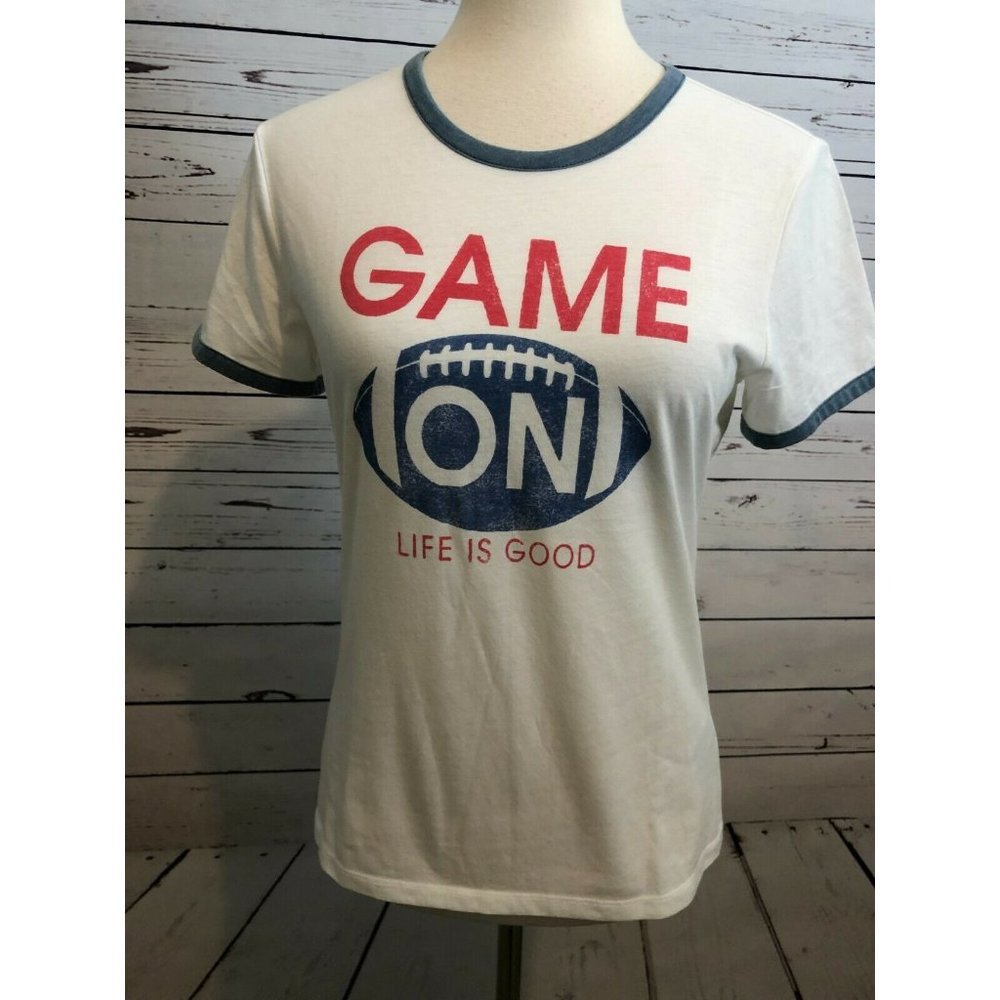 Life is Good Good Game Short‎ Sleeve Tee Shirt XS